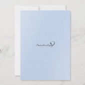 Welkomstwinter Wenskaart Notitiekaartje (Achterkant)