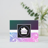 welkomstwoord briefkaart (Staand voorkant)