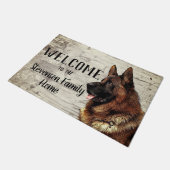 Welkomstwoord Duitse herdersnaam Startpagina Deurmat (Schuin)