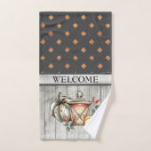 Welkomstwoord, Herfst en Thanksgiving in het najaa Bad Handdoek (Handdoek)