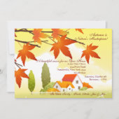 Welkomstwoord Herfst Open House Uitnodiging (Voorkant)