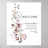 Welkomstwoord in het moderne Vrijgezellenfeest Poster (Voorkant)