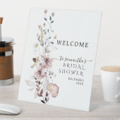 Welkomstwoord in het moderne Vrijgezellenfeest Reclamebord Met Voetstuk (Insitu)