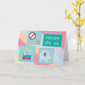 Welkomstwoord Kaart (Gele Bloem)