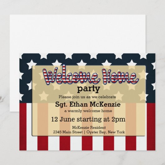 Welkomstwoord Kaart (Voorkant / Achterkant)