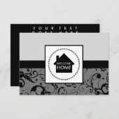 welkomstwoord kaart (Voorkant / Achterkant)