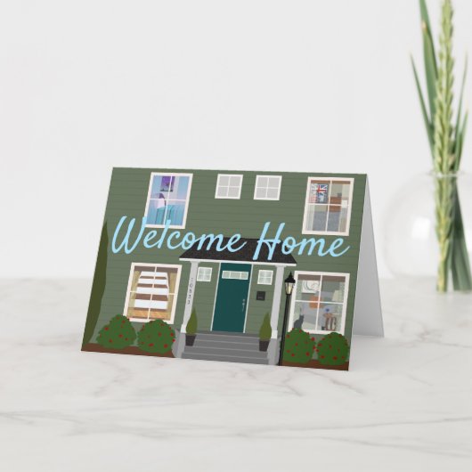 Welkomstwoord Kaart (Voorkant)