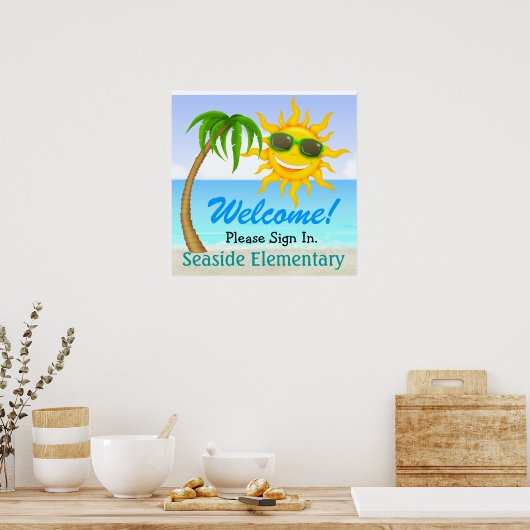 Welkomstwoord op school - SRF Poster (Keuken)