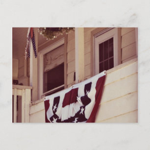 Welkomstwoord patriottisch voorpaneel briefkaart