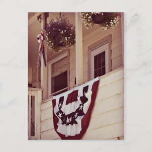 Welkomstwoord patriottisch voorpaneel briefkaart