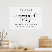 Welkomstwoord Poster van de Partij van de Overeenk (Keuken)