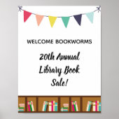 Welkomstwoord Poster voor Koekworm Party Fundraise (Voorkant)