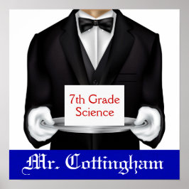 Welkomstwoord schoolleraar - SRF Poster