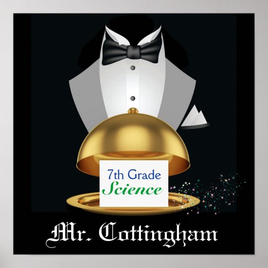 Welkomstwoord schoolleraar - SRF Poster (Voorkant)