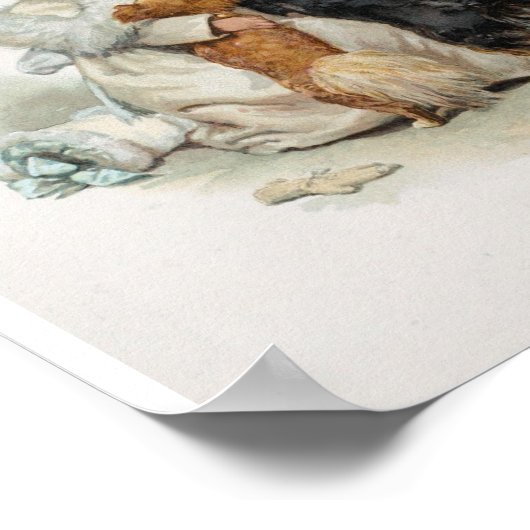 Welkomstwoord  terriehonden voor thuisgebruik poster (Hoek)