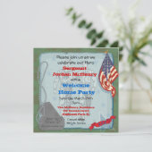 Welkomstwoord Uitnodiging militaire partij Hero (Staand voorkant)