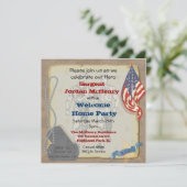 Welkomstwoord Uitnodiging militaire partij Hero (Staand voorkant)