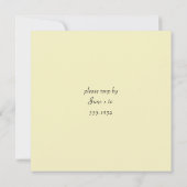 Welkomstwoord Uitnodiging voor Vrienden (Achterkant)