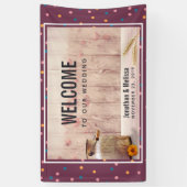 Welkomstwoord voor bijtende bijtende melk spandoek (Verticaal)