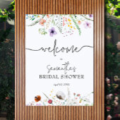 Welkomstwoord Vrijgezellenfeest Wildbloem Poster