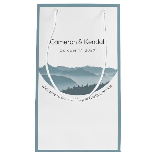 Welkomstzakken van het hedendaagse Bergbereik Klein Cadeauzakje (Voorkant)