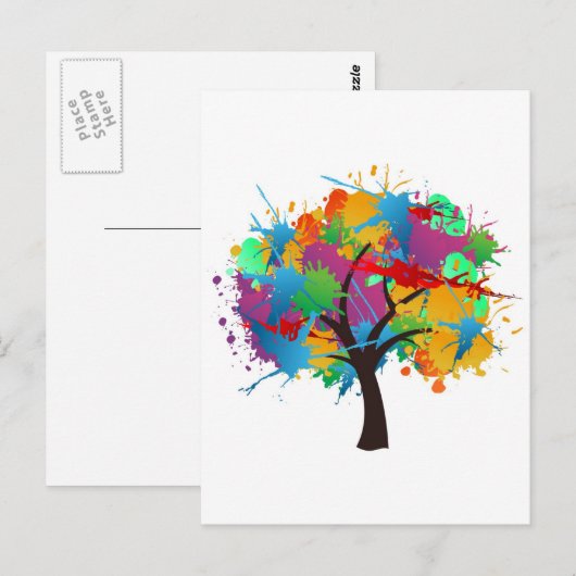 welkomstzomertijd briefkaart (Voorkant / Achterkant)