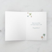 Welkomstzoon - Aangepaste naam Baby gefeliciteerd Kaart (Binnen)