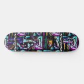WelkomToNeonCity_teamviper-tegel Persoonlijk Skateboard (Horizontaal)