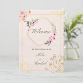 WELKOMVERZOEK KAART (Staand voorkant)