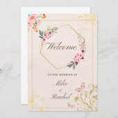 WELKOMVERZOEK KAART (Voorkant / Achterkant)