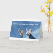 WE'LL ALWAYS BE *YOUNG AT HEART* HAPPY BIRTHDAY KAART (Gele Bloem)