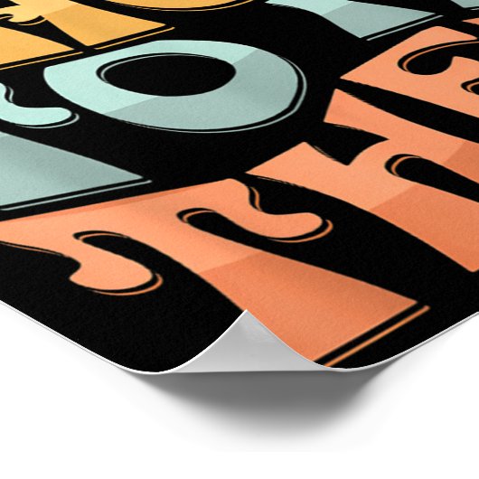 Well Back To It Then Funny Motivational Design  Poster (Hoek)