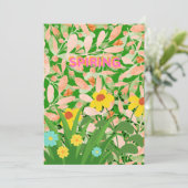 WELL COME SPRING. FEESTDAGENKAART (Staand voorkant)