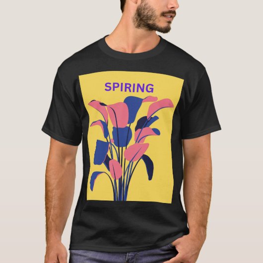 WELL COME SPRING T-SHIRT (Voorkant)