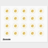 “Well Done!” Colorful Encouragement Sticker (Vel)