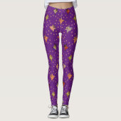 Well Dressed Cats Making Eyes at the Moon Leggings (Voorkant)