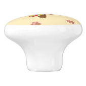 Well Dressed Cats with Funky Plushies Keramische Knop (Zijkant)