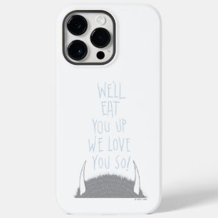 We'll Eat You Up We Love You So! - Blauw Case-Mate iPhone 14 Pro Max Hoesje