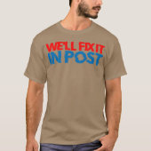 Well Fi It In Post gift T-shirt (Voorkant)