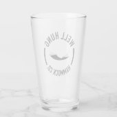 Well Hung Hammock Company Glas (Achterkant)