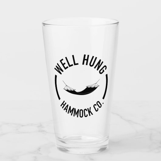 Well Hung Hammock Company Glas (Voorkant)