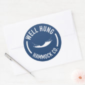 Well Hung Hammock Company Ronde Sticker (Envelop)