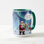 Well Rudolph? Christmas Mug AI Used Mok (Voorkant rechts)