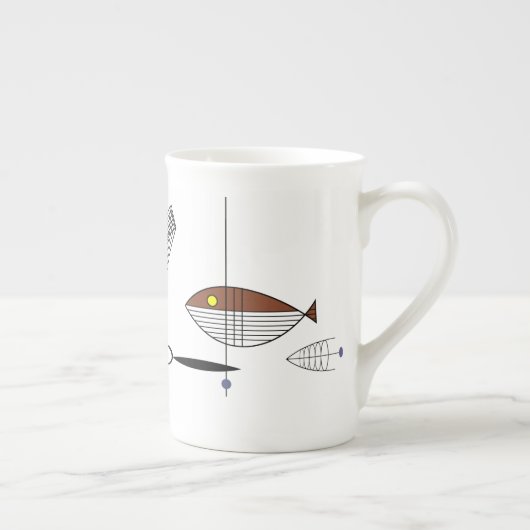 WELL VAN DE ZEE Bone China Mok (Rechts)