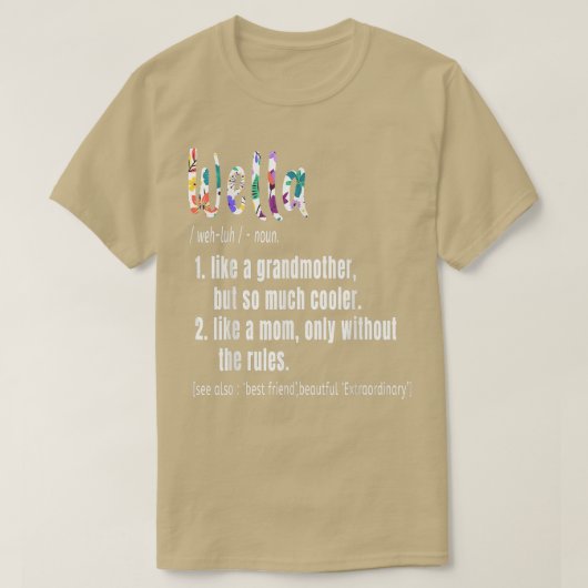 Wella Definition Moederdag & Birthday gift Gran T-shirt (Design voorkant)