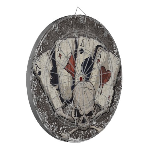 Wellcoda Ace-speelkaartjes Dartbord (Voorkant Links)