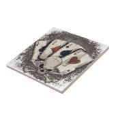 Wellcoda Ace-speelkaartjes Tegeltje (Zijkant)