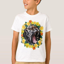 Wellcoda Amazing Tiger Growl Wilde Dier T-shirt