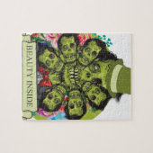 Wellcoda Beauty Inside Zombie Beast Head Legpuzzel (Horizontaal)