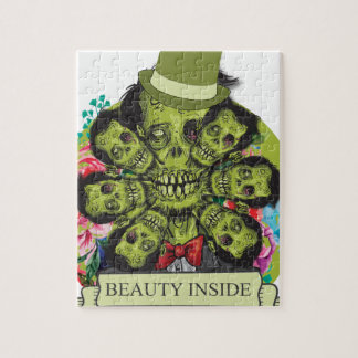 Wellcoda Beauty Inside Zombie Beast Head Legpuzzel
